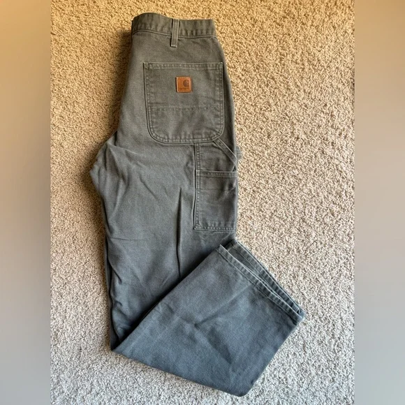 Carhartt Gray Men's Pants - Picture 2 of 8